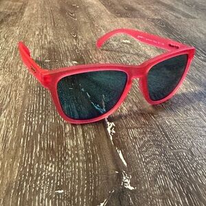 Goodr Flamingos on a Booze Cruise Pink Polarized Sunglasses